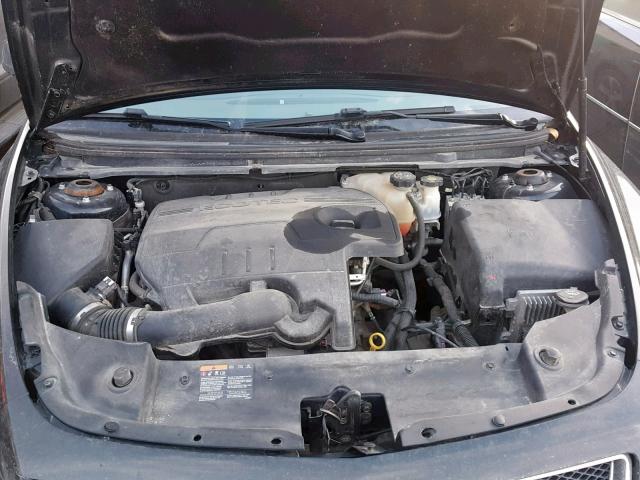 1G1ZC5E09CF191349 - 2012 CHEVROLET MALIBU 1LT BLACK photo 7