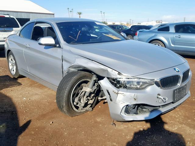 WBA3V5C55EP747978 - 2014 BMW 428 I 银色 照片 1