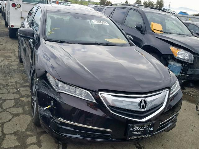 19UUB2F5XFA017399 - 2015 ACURA TLX TECH შავი ფოტო 1