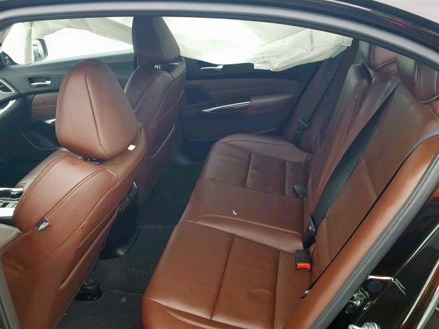 19UUB2F5XFA017399 - 2015 ACURA TLX TECH შავი ფოტო 6