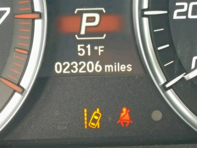 19UUB2F5XFA017399 - 2015 ACURA TLX TECH შავი ფოტო 8