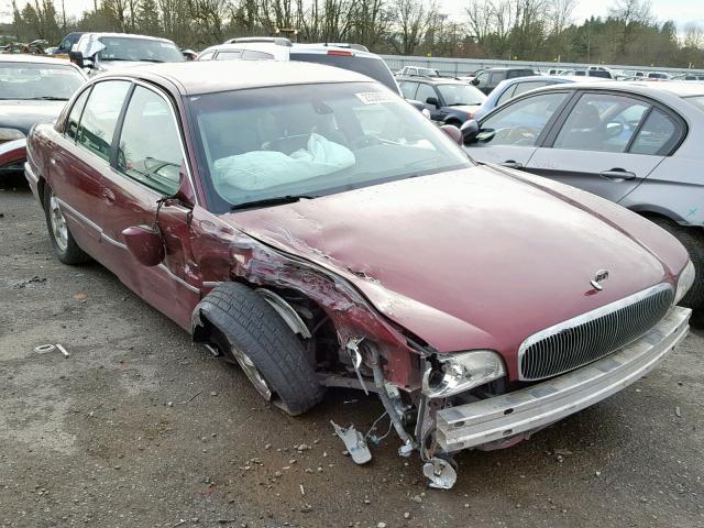 1G4CW54K414168444 - 2001 BUICK PARK AVENU MAROON photo 1