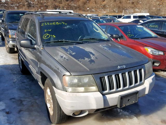 1J4GW48S34C330305 - 2004 JEEP GRAND CHER GRAY photo 1