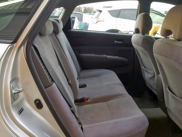 JTDKB20U653008448 - 2005 TOYOTA PRIUS SILVER photo 6