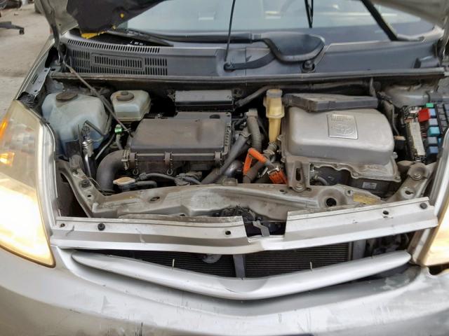 JTDKB20U653008448 - 2005 TOYOTA PRIUS SILVER photo 7