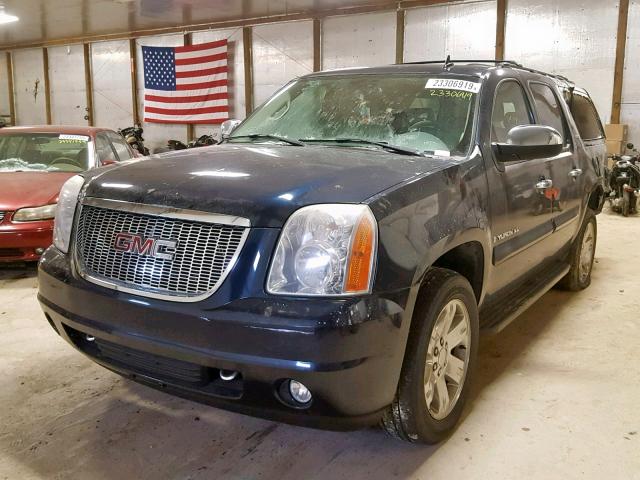 1GKFK16398J159542 - 2008 GMC YUKON XL K BLUE photo 2