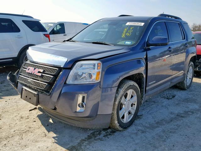 2GKALSEK7D6328485 - 2013 GMC TERRAIN SL BLUE photo 2