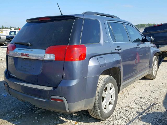 2GKALSEK7D6328485 - 2013 GMC TERRAIN SL BLUE photo 4