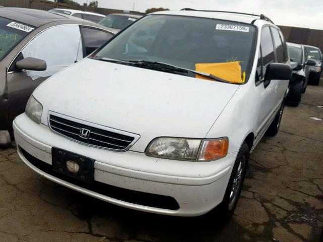 JHMRA3861WC013330 - 1998 HONDA ODYSSEY LX WHITE photo 2