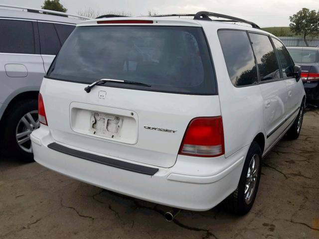 JHMRA3861WC013330 - 1998 HONDA ODYSSEY LX WHITE photo 4