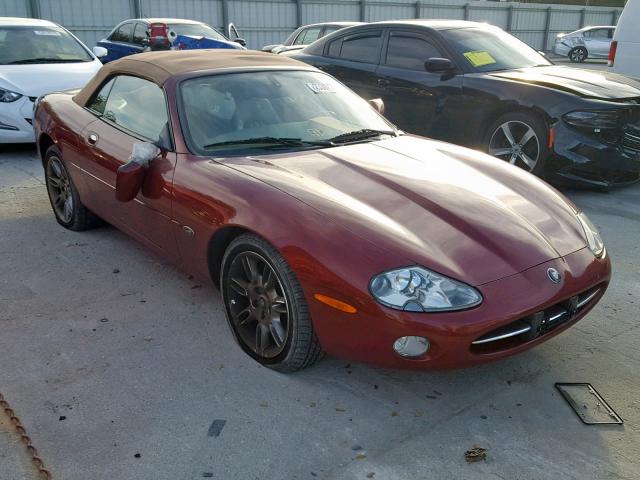 SAJDA42C81NA18719 - 2001 JAGUAR XK8 RED photo 1