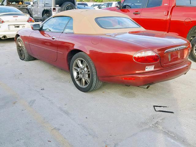 SAJDA42C81NA18719 - 2001 JAGUAR XK8 RED photo 3