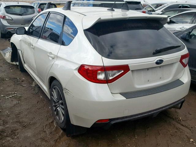 JF1GR7E66DG808902 - 2013 SUBARU IMPREZA WR WHITE photo 3