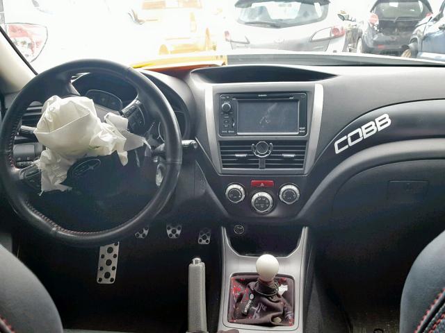 JF1GR7E66DG808902 - 2013 SUBARU IMPREZA WR WHITE photo 9