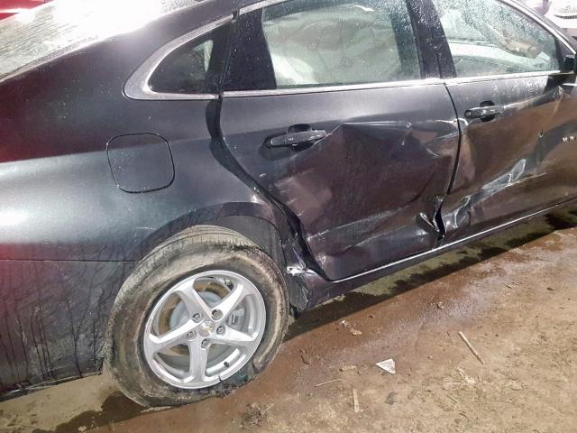 1G1ZB5ST3JF127743 - 2018 CHEVROLET MALIBU LS GRAY photo 9