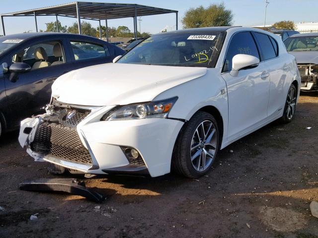 JTHKD5BH9H2298351 - 2017 LEXUS CT 200 白色 照片 2