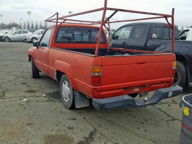 JT4RN50A4J5114635 - 1988 TOYOTA PICKUP 1/2 RED photo 3