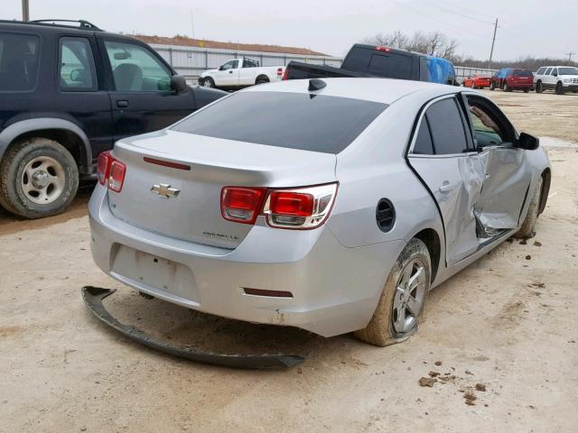 1G11B5SL6FF284963 - 2015 CHEVROLET MALIBU LS SILVER photo 4