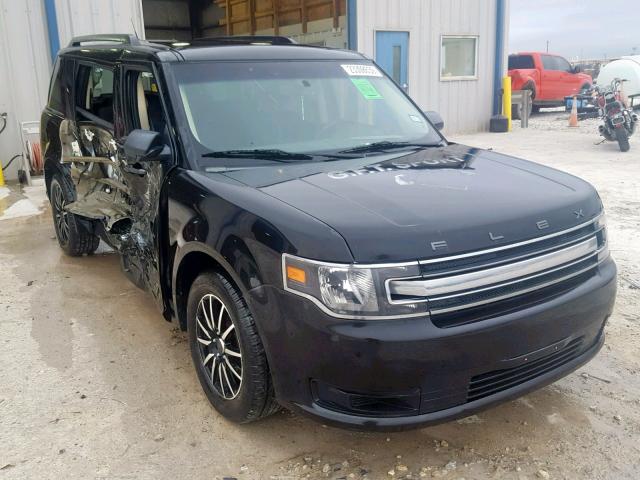 2FMGK5B8XDBD13713 - 2013 FORD FLEX SE BLACK photo 1