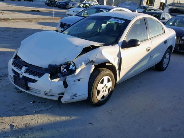 1B3ES26C14D558730 - 2004 DODGE NEON BASE WHITE photo 2