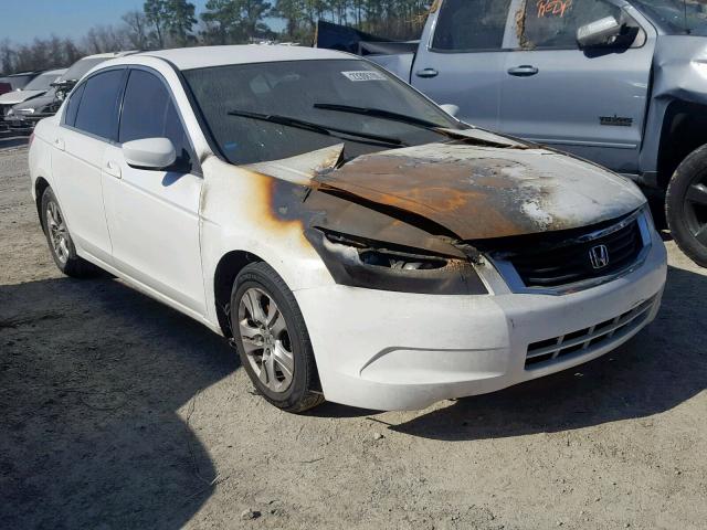 1HGCP26419A118274 - 2009 HONDA ACCORD LXP WHITE photo 1