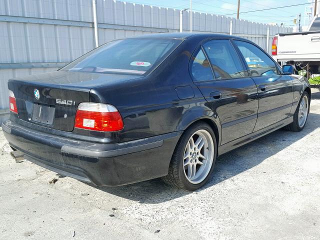 WBADN63413GN88326 - 2003 BMW 540 I AUTO BLACK photo 4