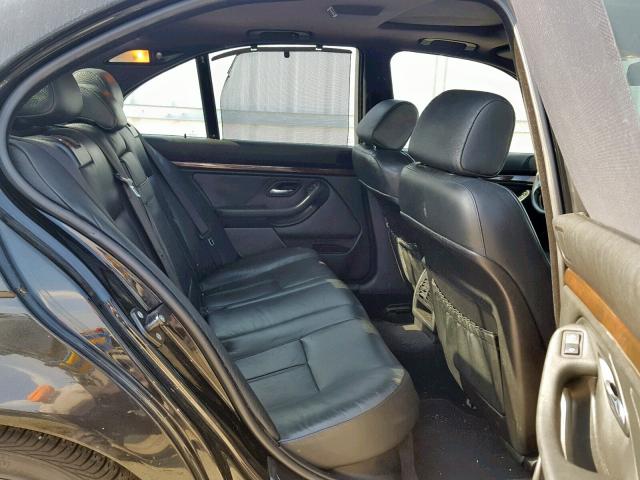 WBADN63413GN88326 - 2003 BMW 540 I AUTO BLACK photo 6