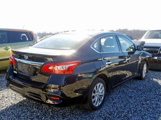 3N1AB7AP9HY338522 - 2017 NISSAN SENTRA S BLACK photo 4