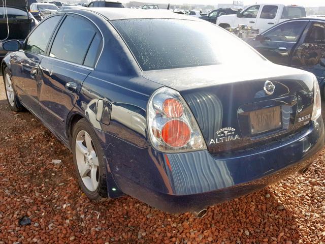 1N4BL11D76C165323 - 2006 NISSAN ALTIMA SE BLUE photo 3