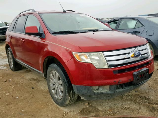 2FMDK38C97BA89695 - 2007 FORD EDGE SEL RED photo 1