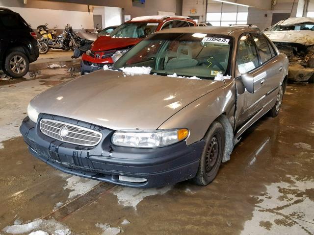 2G4WB52K031122510 - 2003 BUICK REGAL LS TAN photo 2