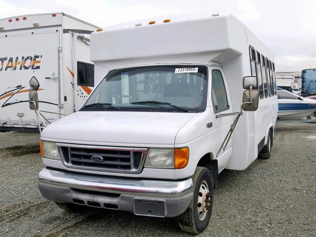 1FDXE45SX5HA09522 - 2005 FORD ECONOLINE WHITE photo 2