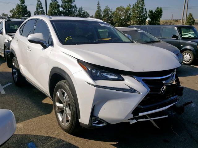 JTJBARBZ8H2105517 - 2017 LEXUS NX 200T WHITE photo 1