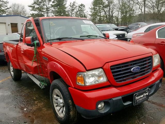 1FTYR14U38PA49854 - 2008 FORD RANGER SUP წითელი ფოტო 1