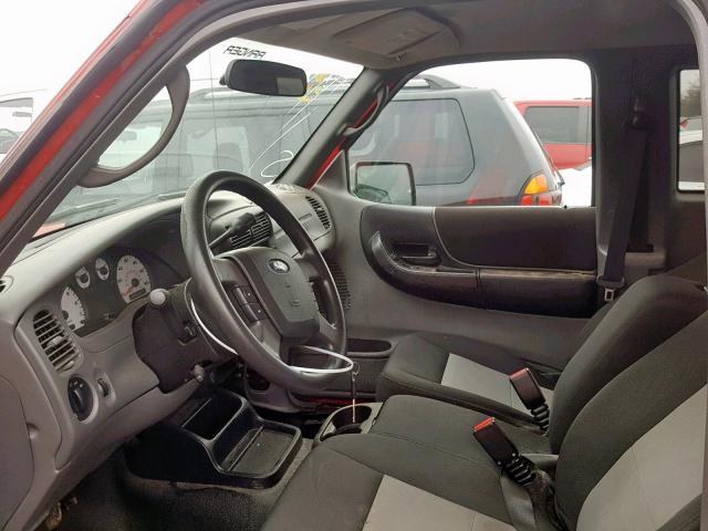 1FTYR14U38PA49854 - 2008 FORD RANGER SUP წითელი ფოტო 5
