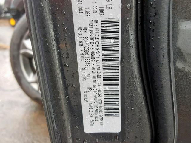 3C4PDCGBXFT564911 - 2015 DODGE JOURNEY CR Boz foto 10