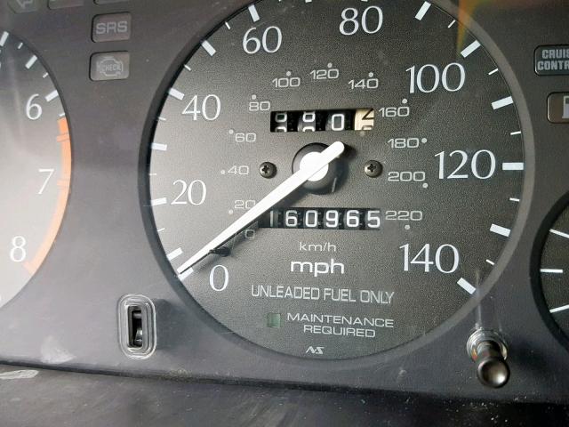 19UYA1146VL001619 - 1997 ACURA 2.2CL ვერცხლისფერი ფოტო 8