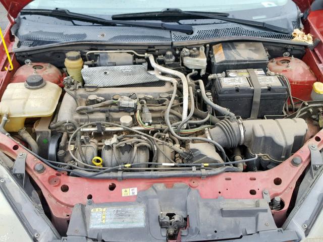 1FAFP33Z13W207442 - 2003 FORD FOCUS LX RED photo 7