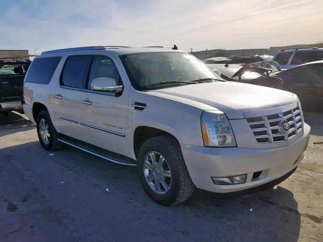 1GYFK66887R340274 - 2007 CADILLAC ESCALADE E WHITE photo 1