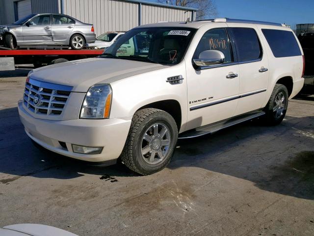 1GYFK66887R340274 - 2007 CADILLAC ESCALADE E WHITE photo 2