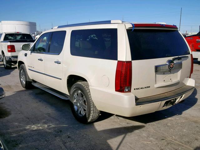 1GYFK66887R340274 - 2007 CADILLAC ESCALADE E WHITE photo 3