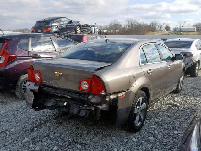 1G1ZC5E18BF385328 - 2011 CHEVROLET MALIBU 1LT BROWN photo 4