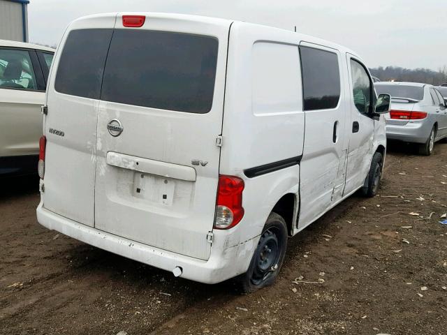 3N6CM0KN6HK702867 - 2017 NISSAN NV200 2.5S WHITE photo 4