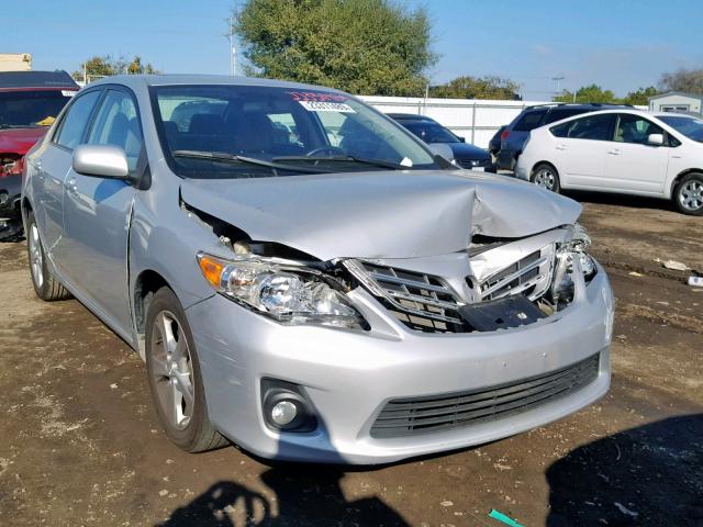 5YFBU4EE9DP079303 - 2013 TOYOTA COROLLA BA Gümüş foto 1