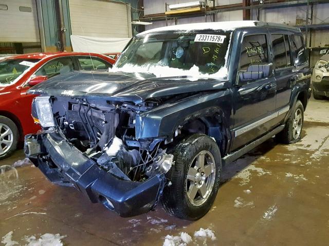 1J4RG4GK8AC126621 - 2010 JEEP COMMANDER 蓝色 照片 2