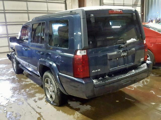 1J4RG4GK8AC126621 - 2010 JEEP COMMANDER 蓝色 照片 3