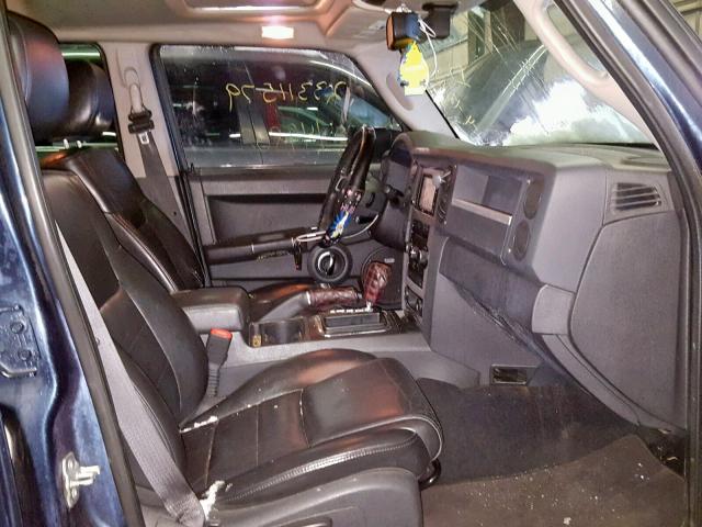 1J4RG4GK8AC126621 - 2010 JEEP COMMANDER 蓝色 照片 5