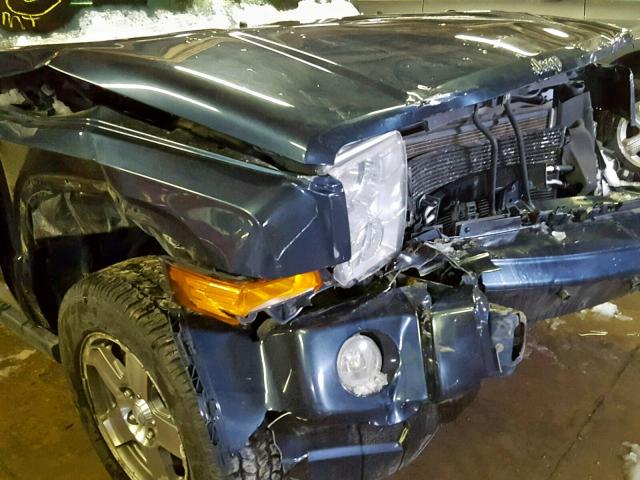 1J4RG4GK8AC126621 - 2010 JEEP COMMANDER 蓝色 照片 9