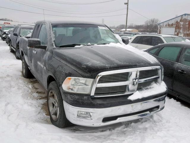 1C6RD6GT0CS246853 - 2012 DODGE RAM 1500 S BLACK photo 1