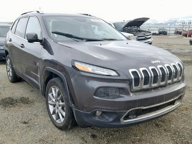 1C4PJLDB2JD568060 - 2018 JEEP CHEROKEE L SILVER photo 1